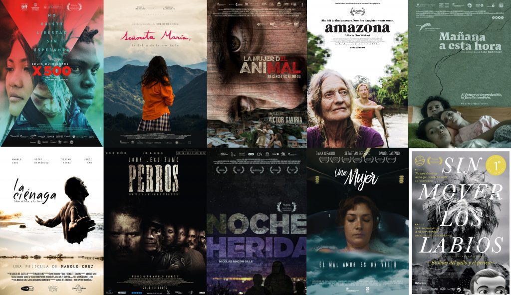 posters de las 10 mejores Películas Colombianas en 2017