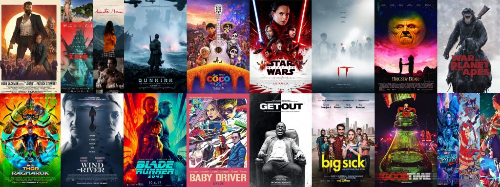 posters de nuestras películas preferidas este 2017