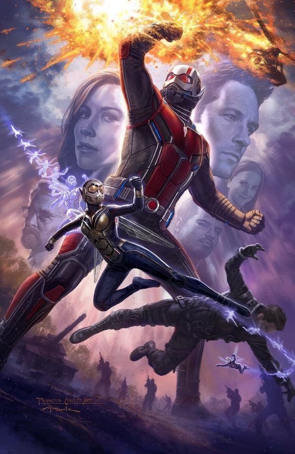 ant man and the wasp arte conceptual poster